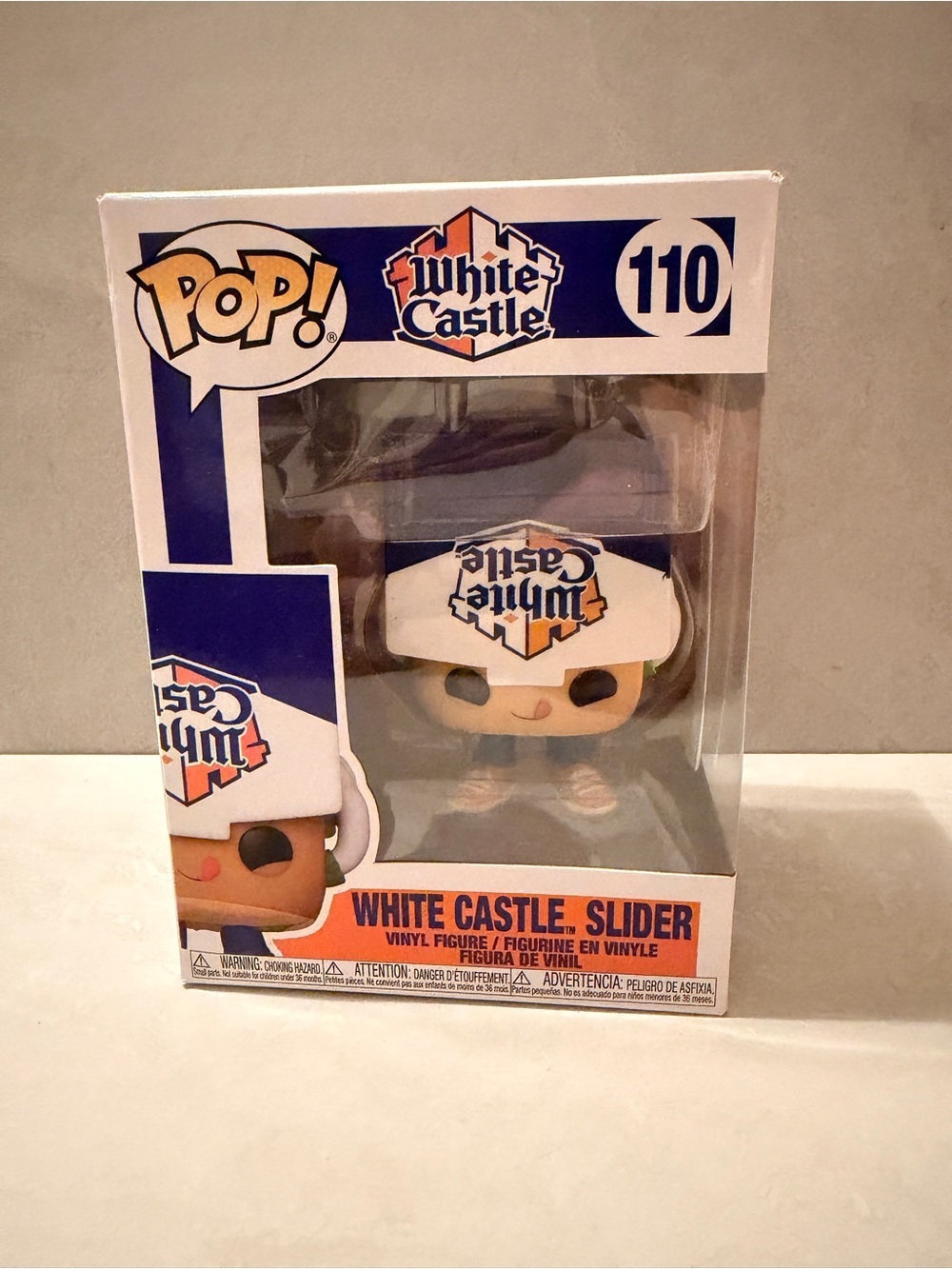 Funko Pop! White Castle Slider #110 Vinyl Figure Collectible New
